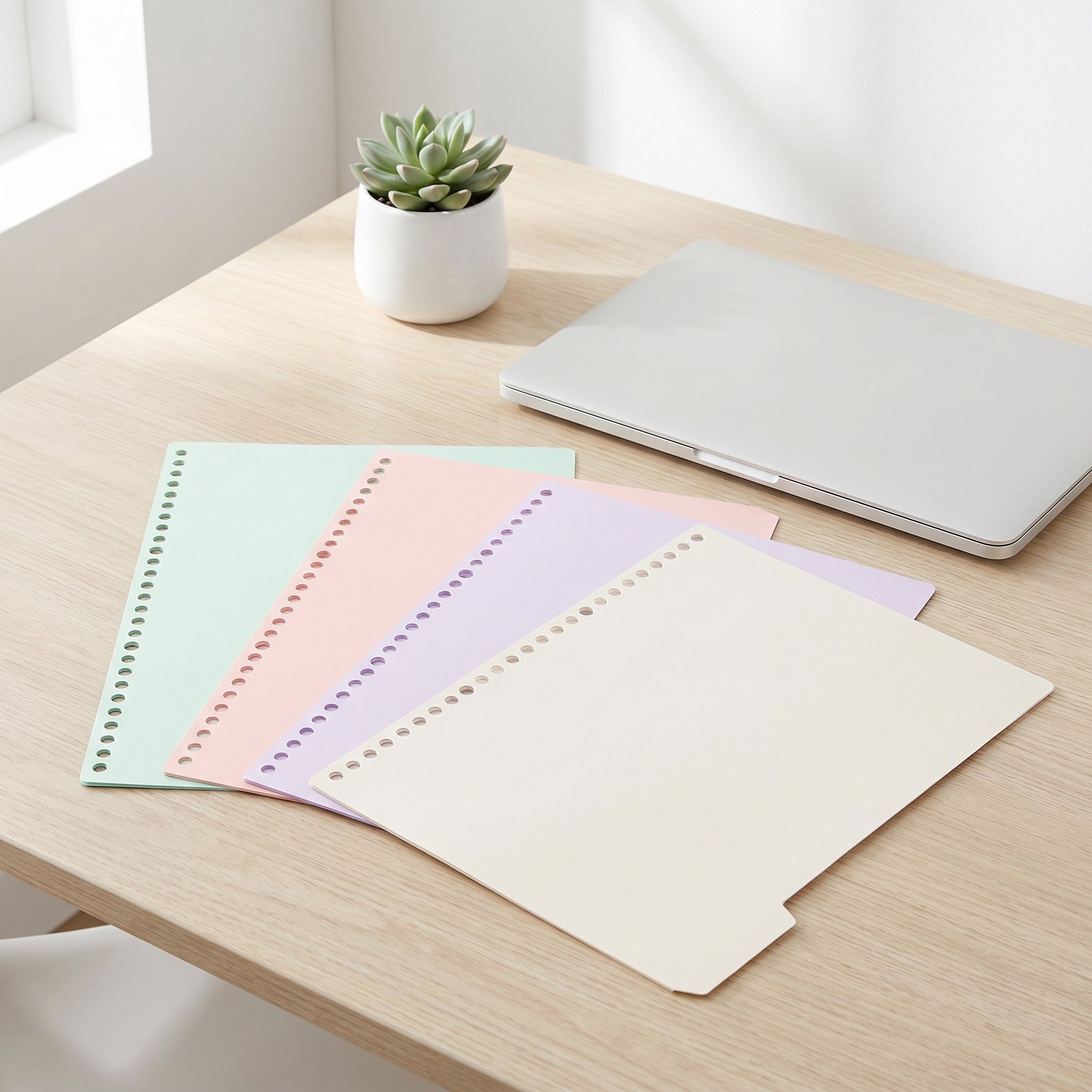 Index Tab Divider - 15Sets Writable Index Tab Dividers Plastic