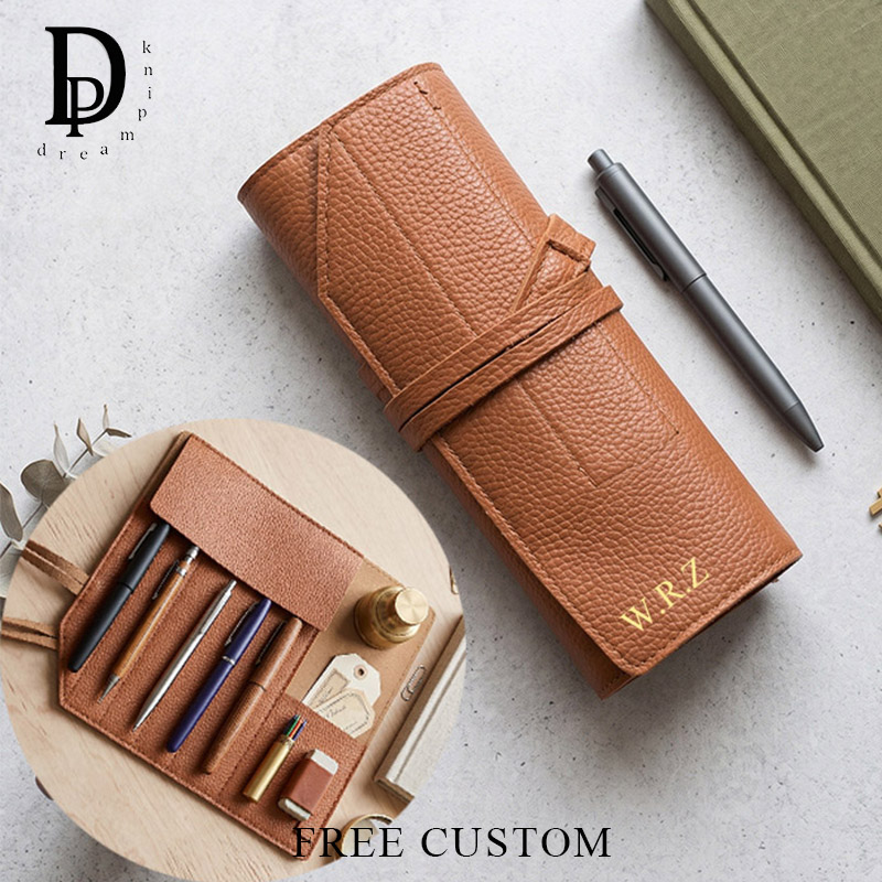 Pen Pouch Roll - Custom Name Luxury Travel Portable Pen