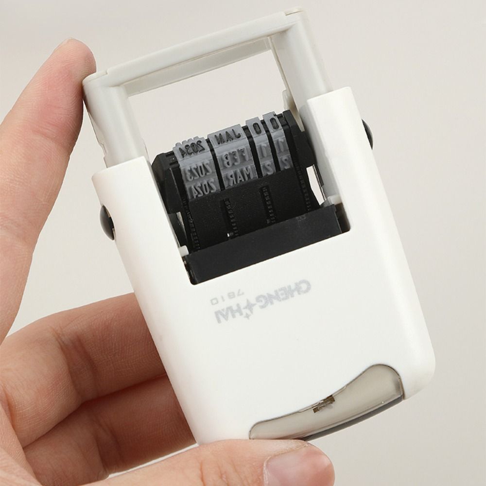 Self Inking Stamp - Automatic Ink Return Date Stamps English