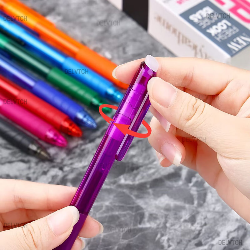 6+2Pcs/Set 0.7MM Erasable Gel  - Gel Ink Pen Set review and price