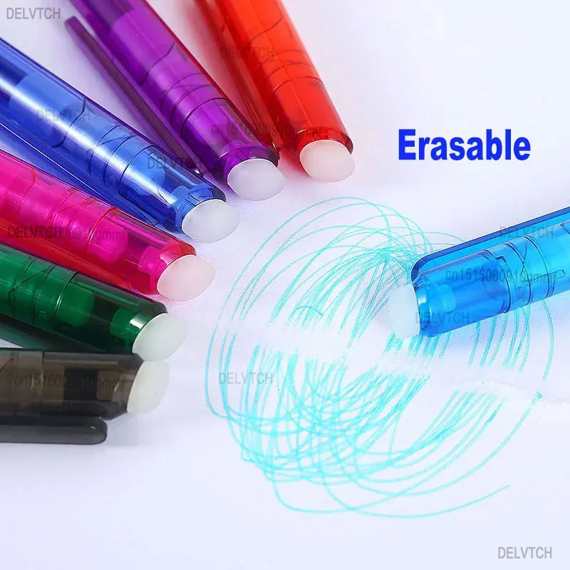 6+2Pcs/Set 0.7MM Erasable Gel  - Gel Ink Pen Set review and price