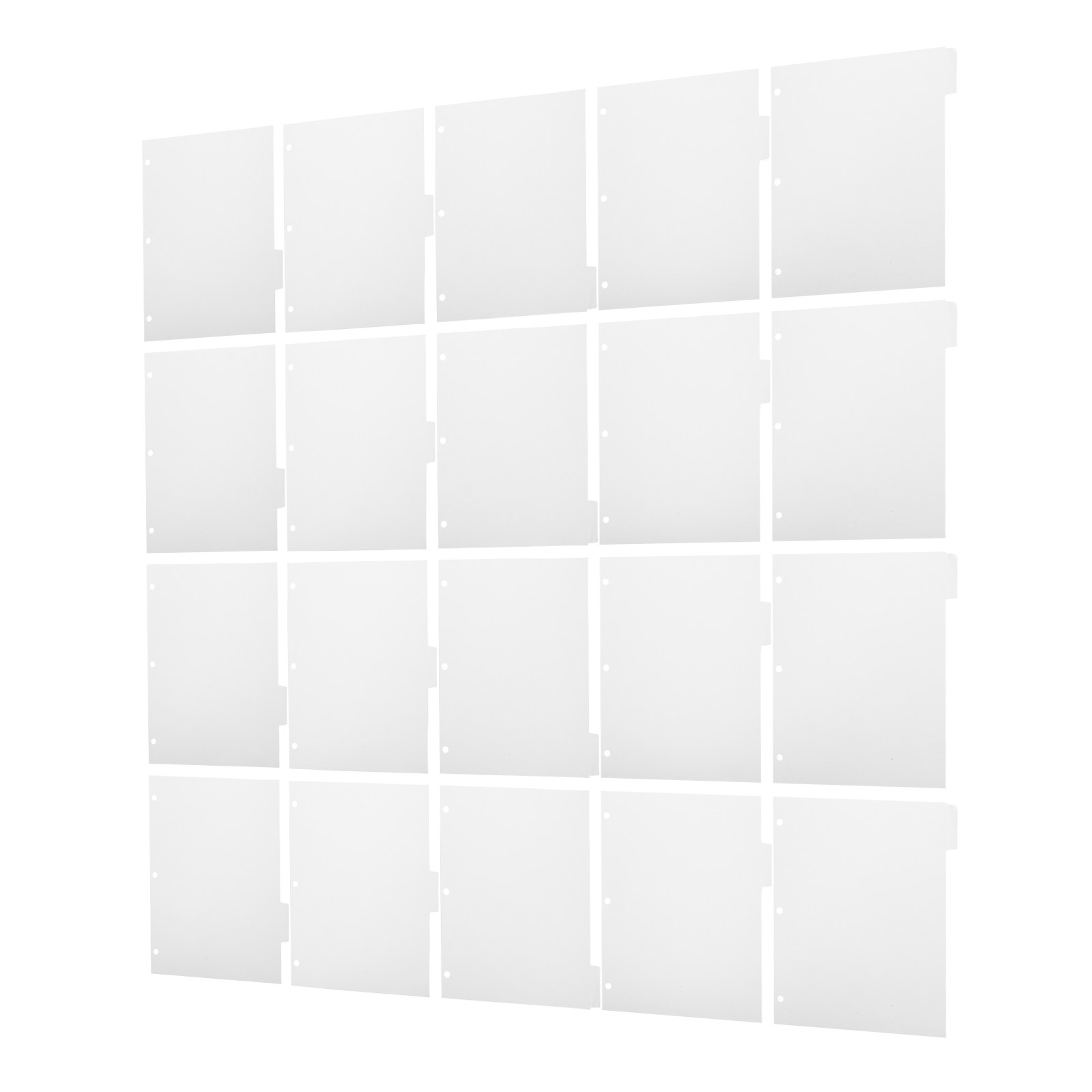 4Sets Blank Write Page Divider - Index Tab Divider review and price