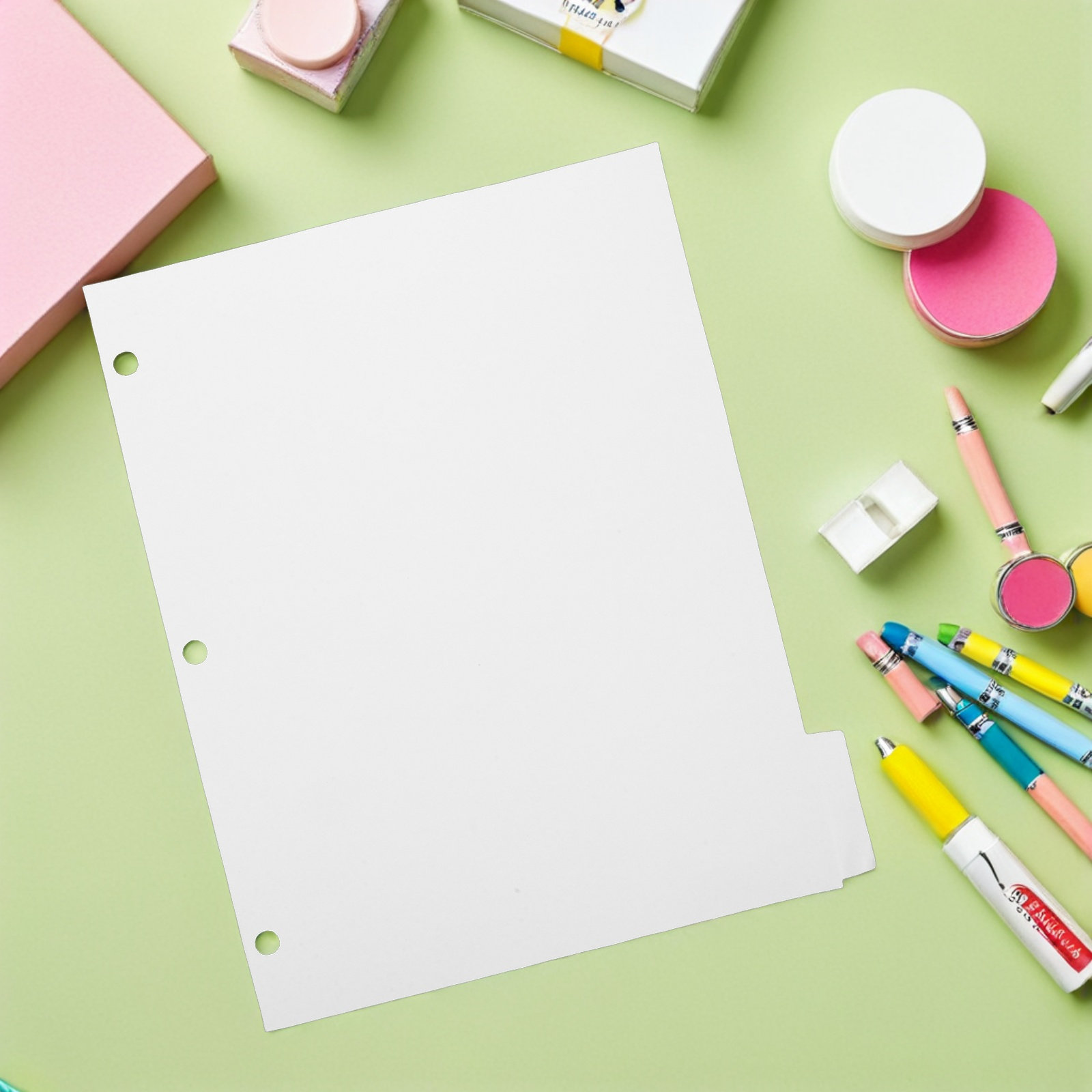 4Sets Blank Write Page Divider - Index Tab Divider review and price
