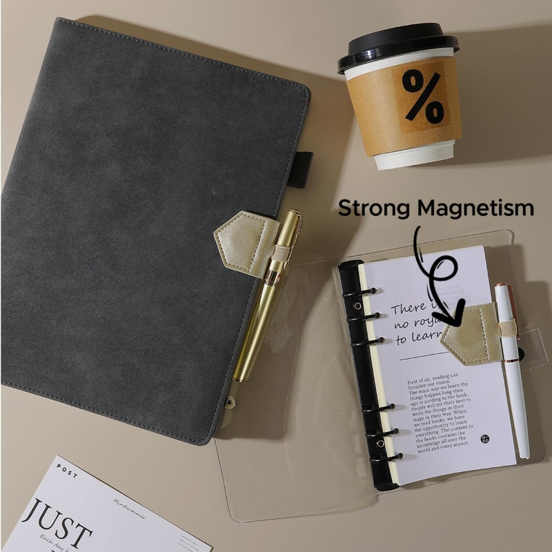 1pc Magnetic PU Leather Bookma - Bookmark Magnetic Clip review and price