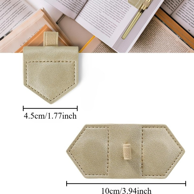 1pc Magnetic PU Leather Bookma - Bookmark Magnetic Clip review and price