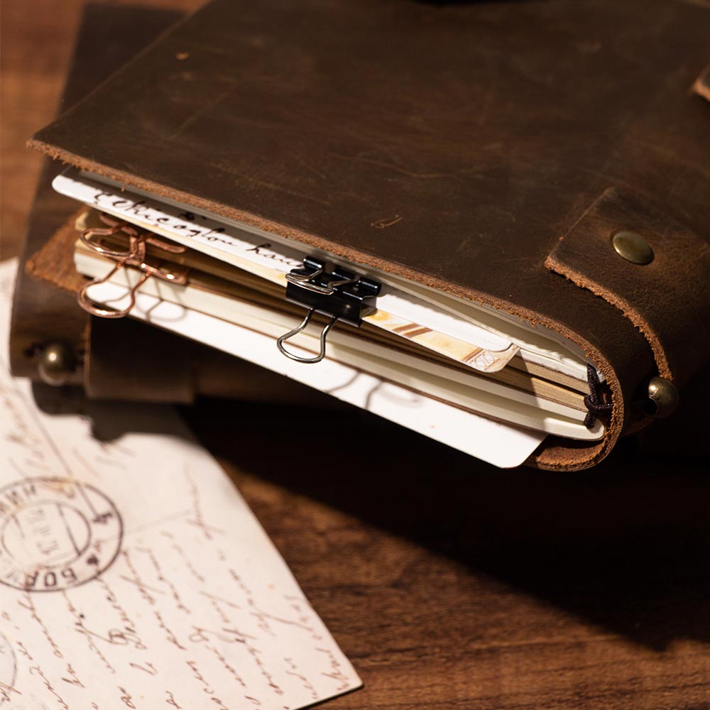 Leather Vintage Diary Notebook - Journal Leather Hardcover review and price