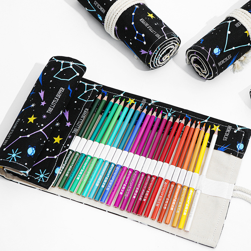 12/24/36/48/72 Holes Pencil Ca - Pen Pouch Roll review and price