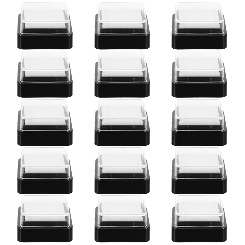 15pcs Ink Pads Ink Pads Blank  - Self Inking Stamp review and price