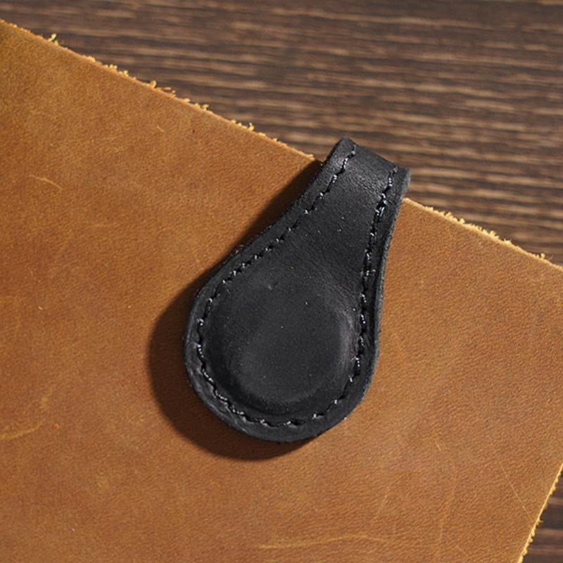Pocket Leather Dual-side Page  - Bookmark Magnetic Clip review and price