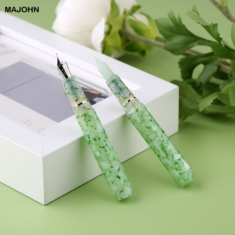 MAJOHN N8 Resin Glass Dip Pen  - Stationery Supply Business review and price