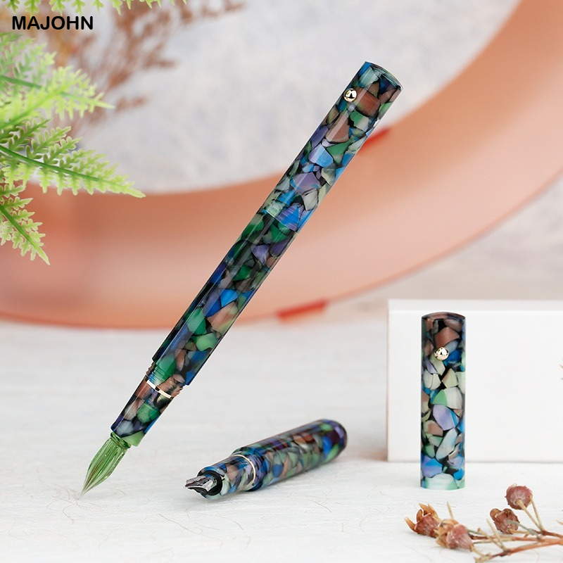 MAJOHN N8 Resin Glass Dip Pen  - Stationery Supply Business review and price