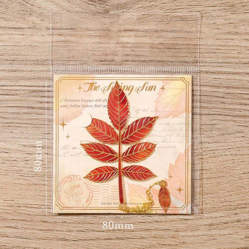 Metal Leaves Bronzing Bookmark - Stationery And Office Supply Chain review and price