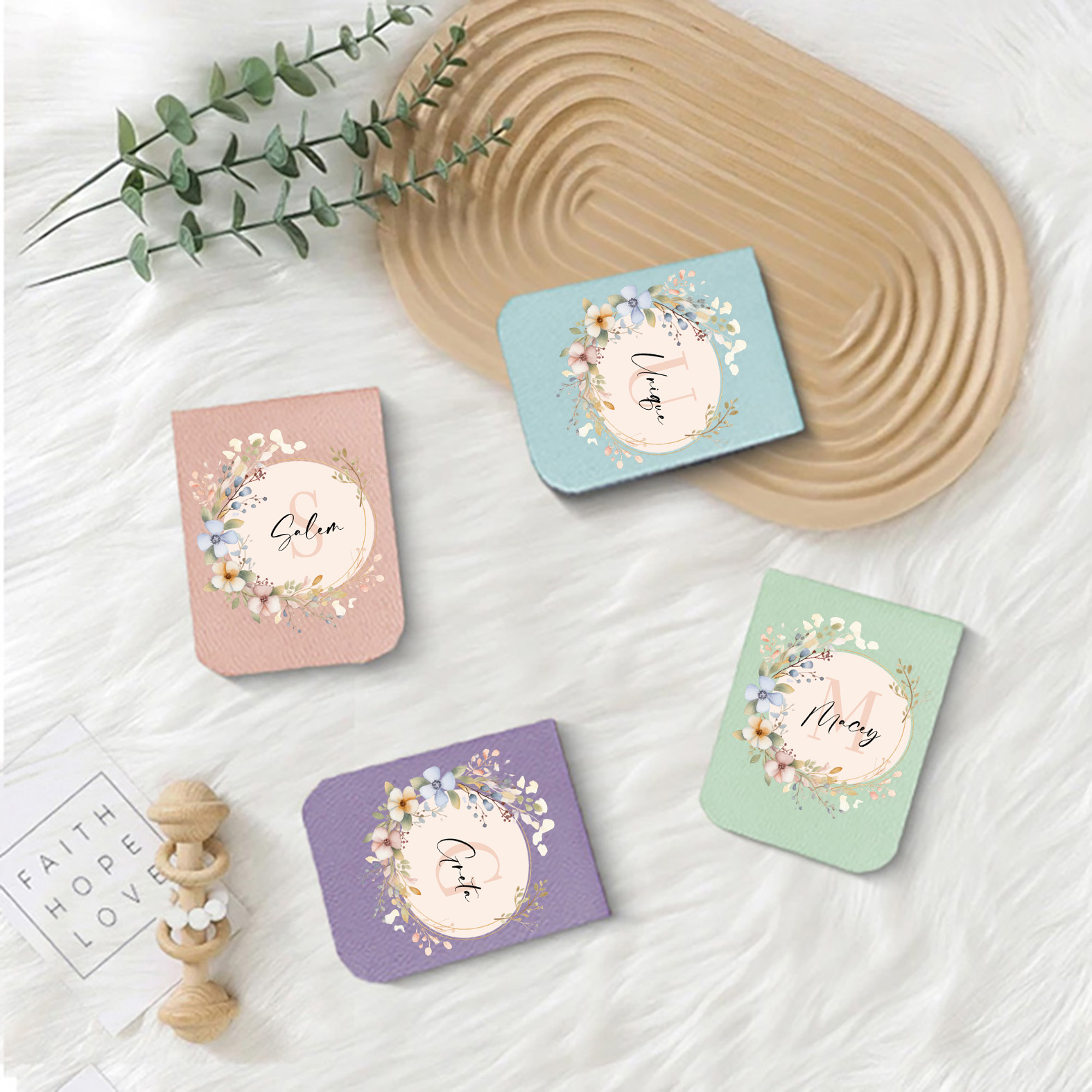 1pc Name Bookmark with Mirror  - Bookmark Magnetic Clip review and price