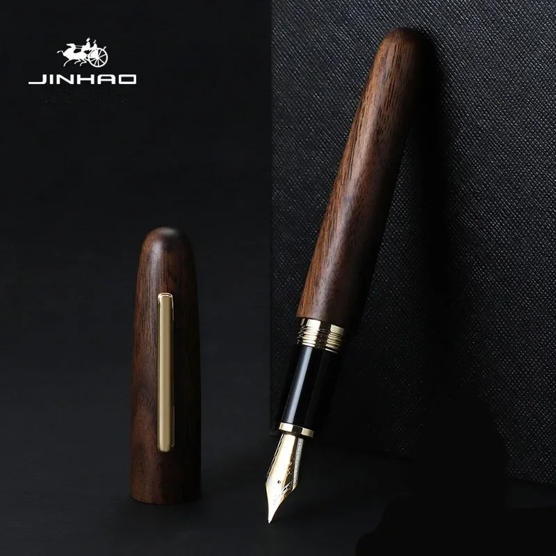 Jinhao 9056 Natural Wood Handm - Stationery Supply Business review and price