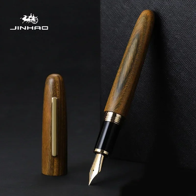 Jinhao 9056 Natural Wood Handm - Stationery Supply Business review and price