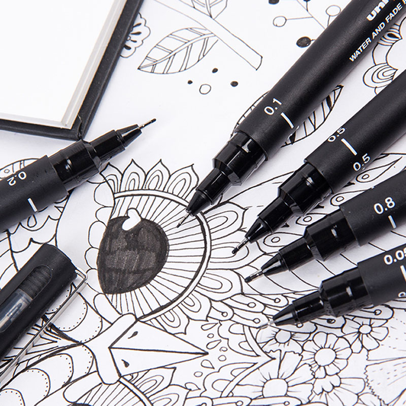 3/6/12pcs Uni Needle Gel Pen P - Gel Ink Pen Set review and price