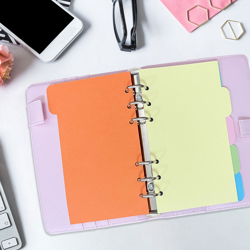 30Pcs Plastic Tab Dividers Col - Index Tab Divider review and price