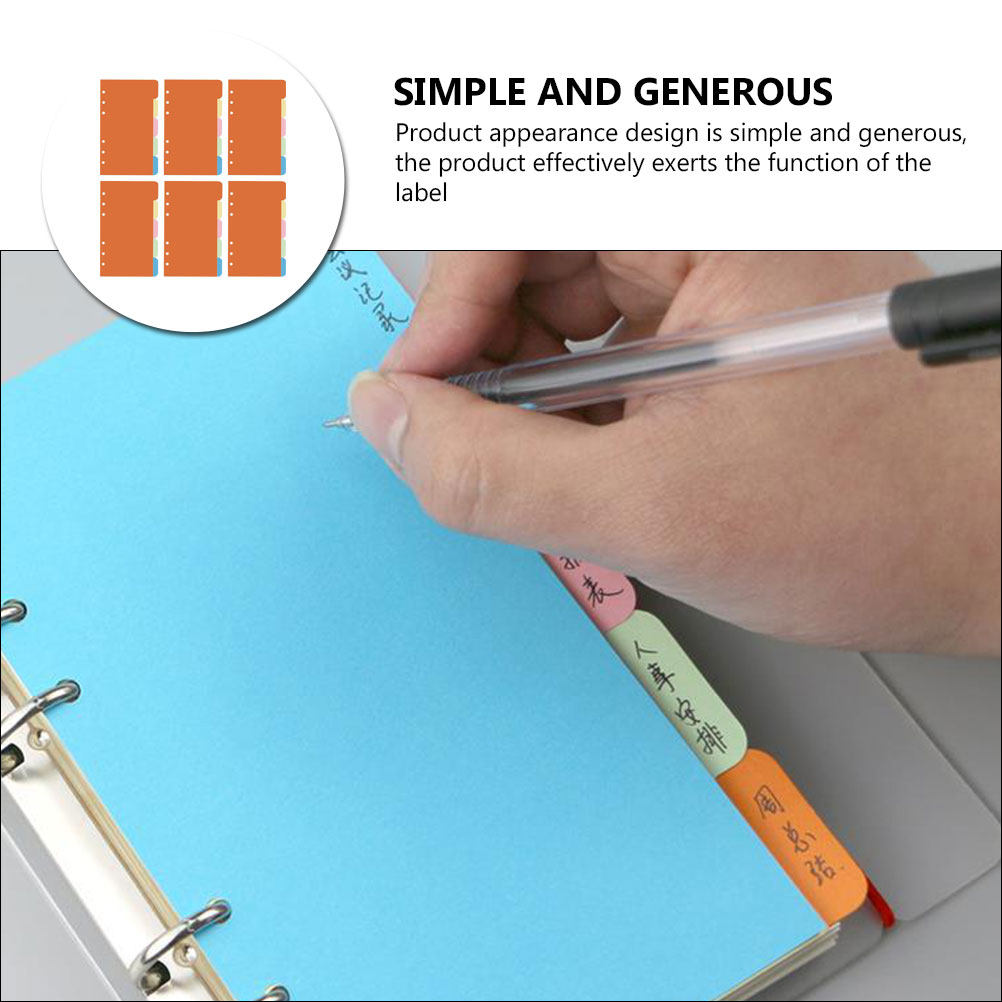 30Pcs Plastic Tab Dividers Col - Index Tab Divider review and price