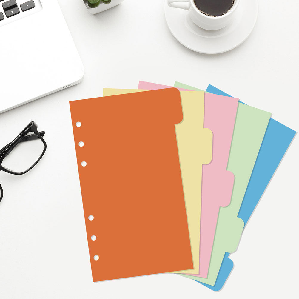 30Pcs Plastic Tab Dividers Col - Index Tab Divider review and price