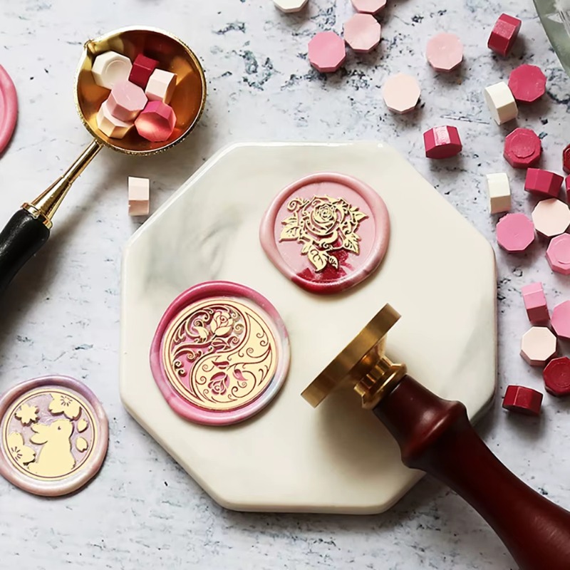 9 Wax Seals+1 Handle, Wax Seal - Wax Seal Stamp Kit review and price