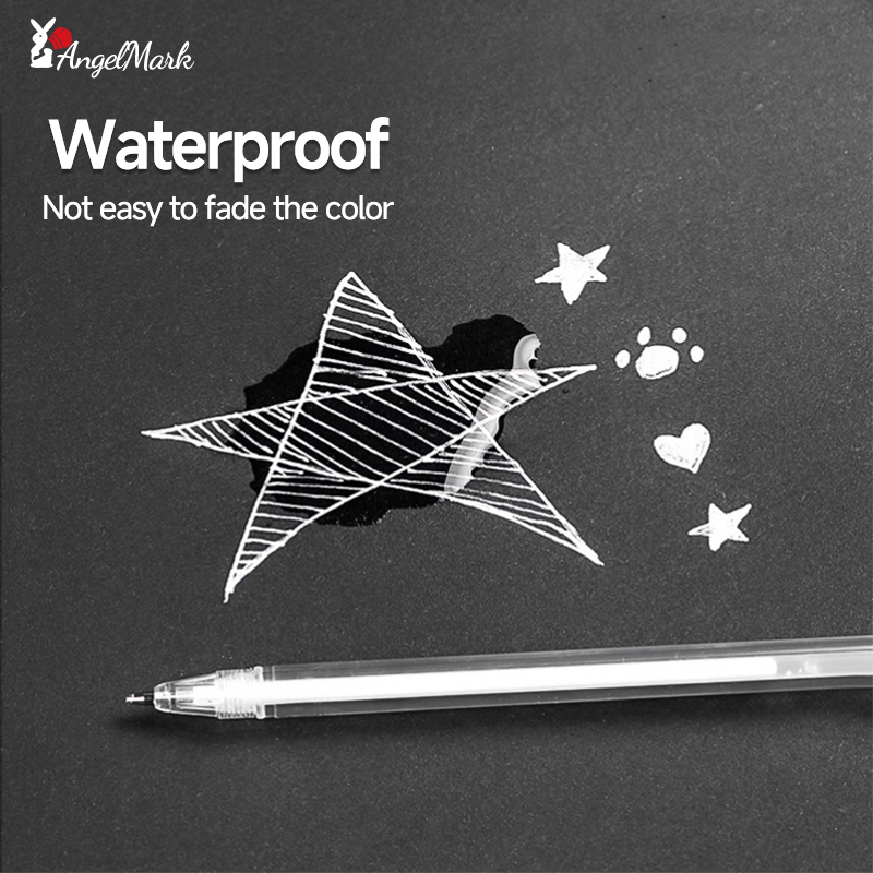 White Gold Silver Classic High - Gel Ink Pen Set review and price
