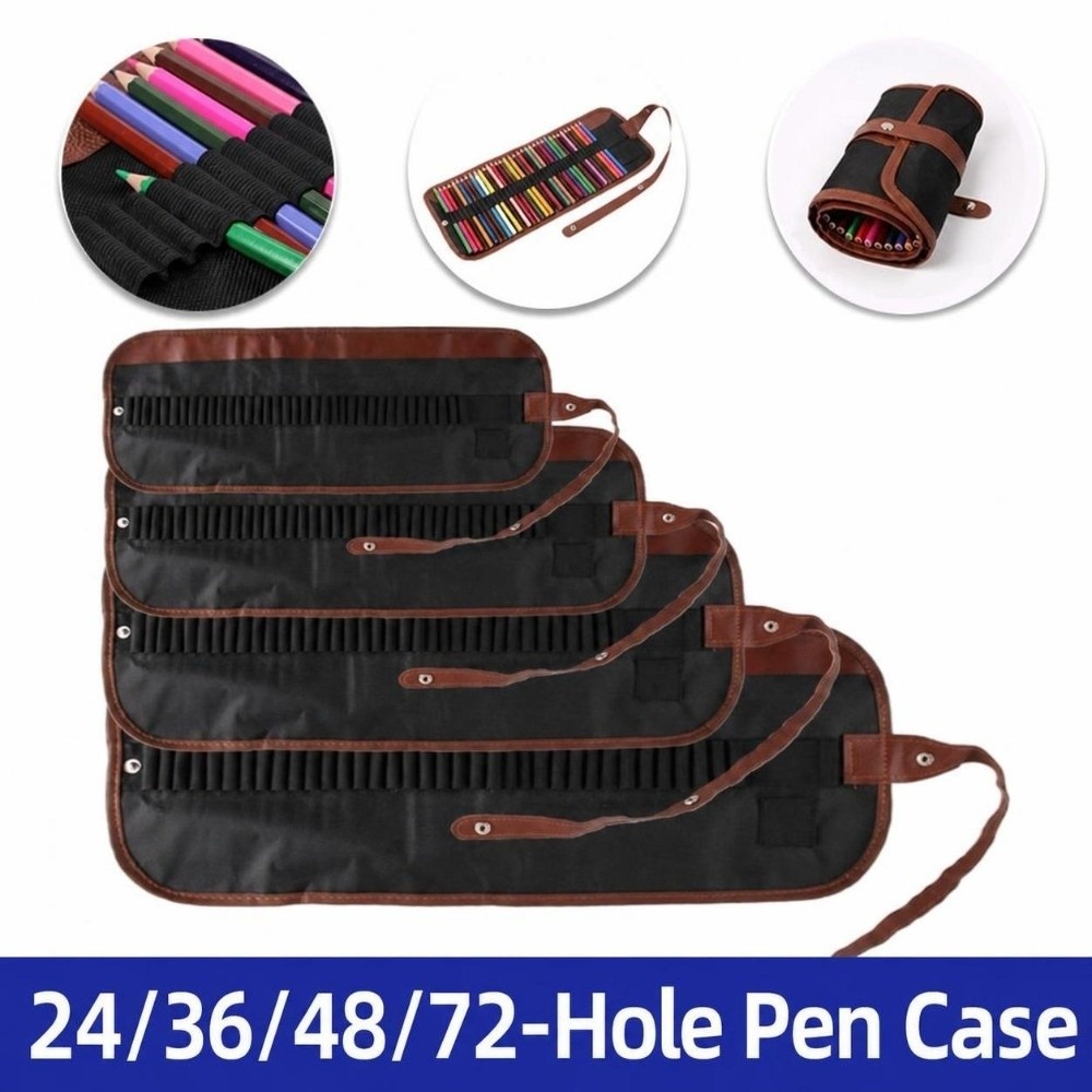 24/36/48/72 Slots Roll Up Penc - Pen Pouch Roll review and price