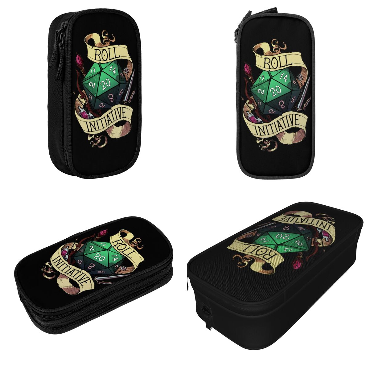 Roll Initiative Pencil Case Ne - Pen Pouch Roll review and price