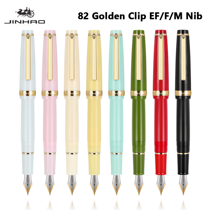 Jinhao 82 Fountain Pen Golden  - Stationery Supply Business review and price