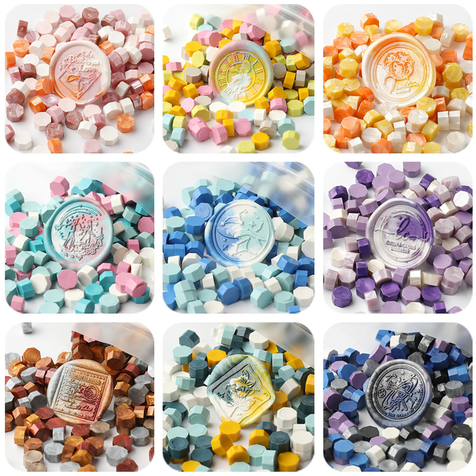 200pcs/bag Octagon Mixed Color - Wax Seal Stamp Kit review and price