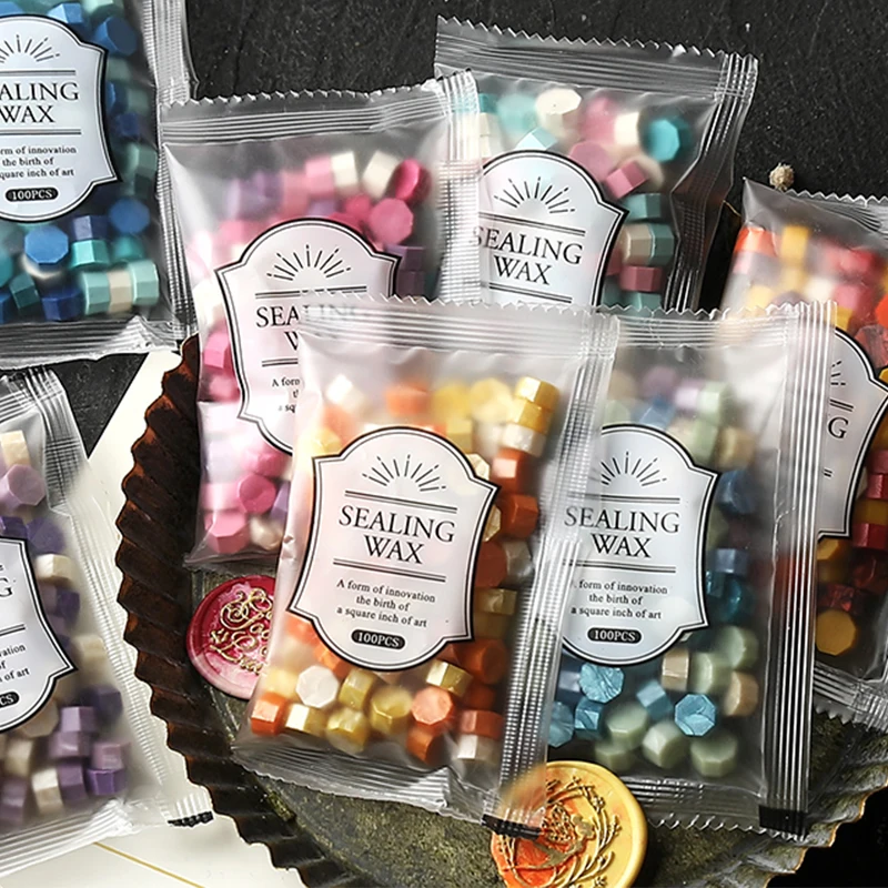 200pcs/bag Octagon Mixed Color - Wax Seal Stamp Kit review and price