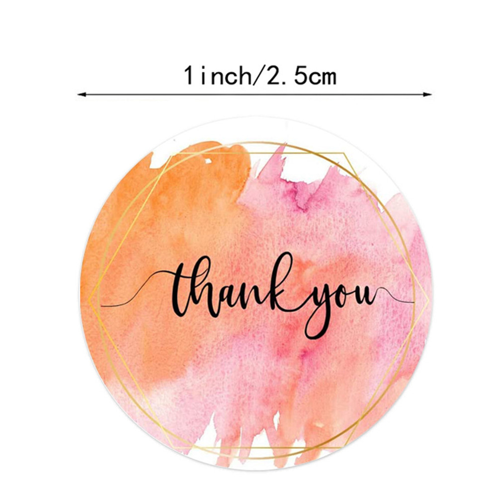 100-500 Pcs Thank You Stickers - Stationery Supply Business review and price