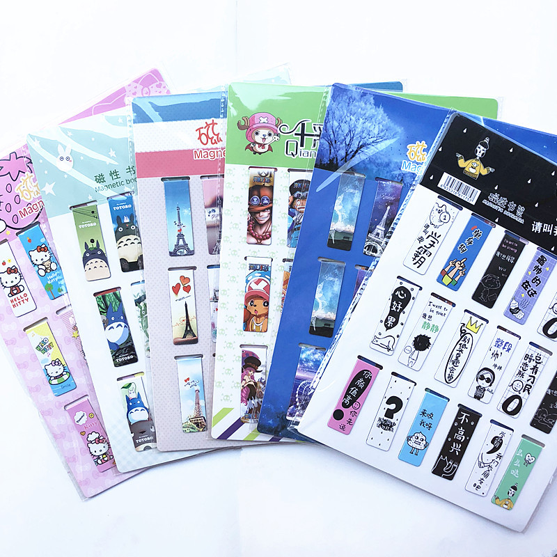 18 Pcs/Set Cat Tower Magnet Ma - Bookmark Magnetic Clip review and price