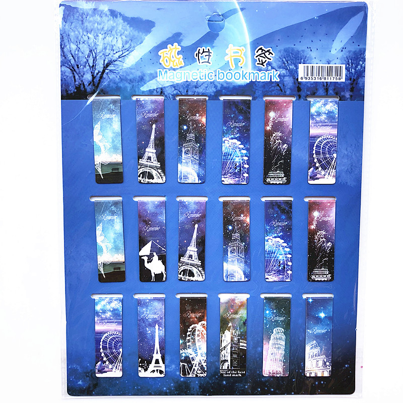 18 Pcs/Set Cat Tower Magnet Ma - Bookmark Magnetic Clip review and price