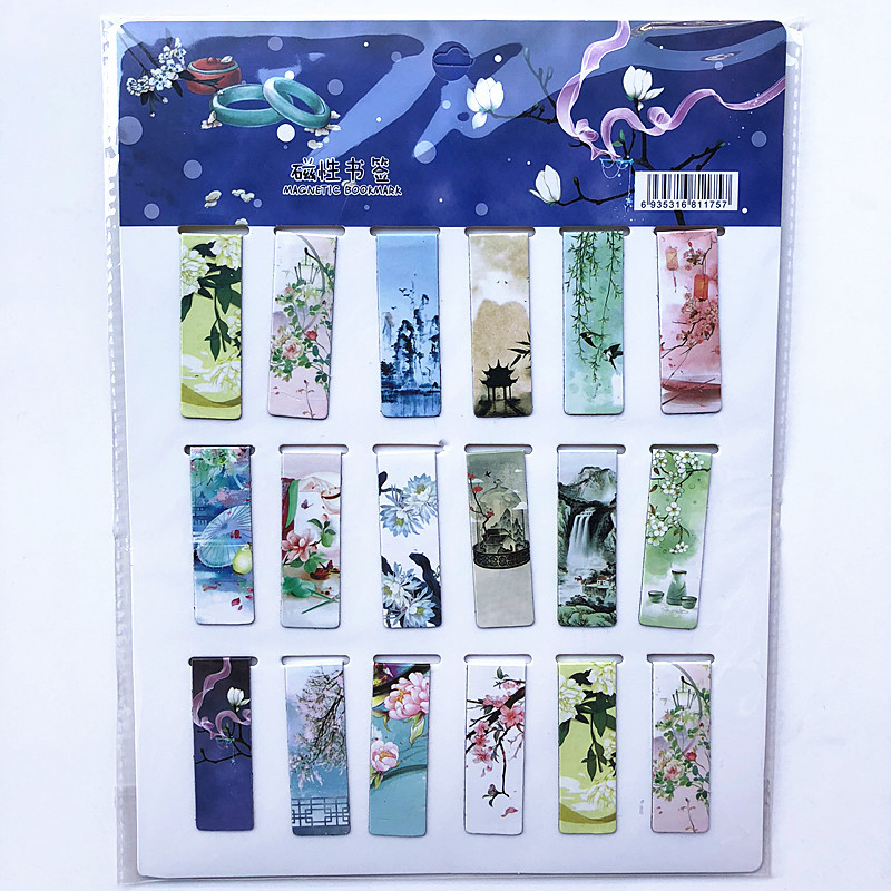 18 Pcs/Set Cat Tower Magnet Ma - Bookmark Magnetic Clip review and price