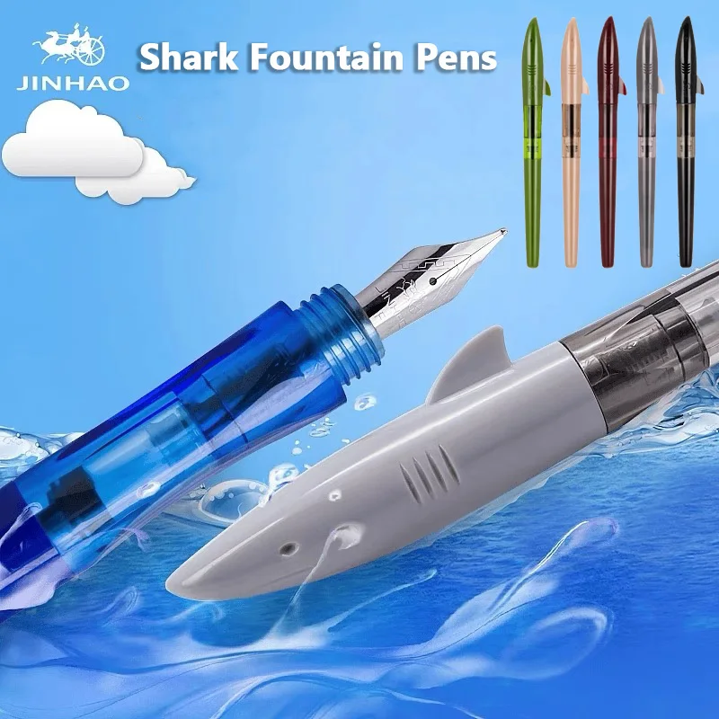 Jinhao Cute Shark Fountain Pen - Stationery Supply Business review and price
