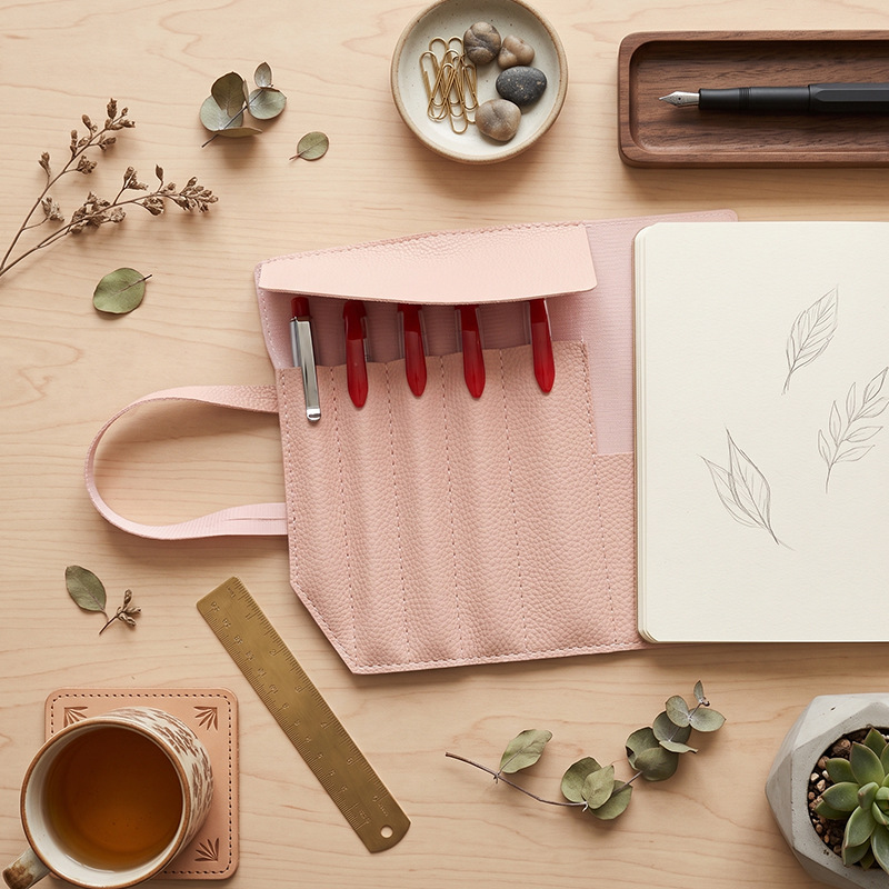 Custom Name Luxury Travel Port - Pen Pouch Roll review and price