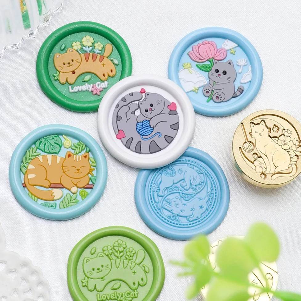 Cat Series 25mm Chapter Wax Se - Wax Seal Stamp Kit review and price