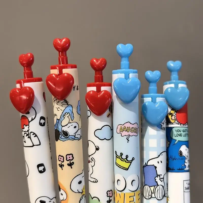 6 Pcs Snoopy Gel Pen Set 0.5mm - Fountain Pen Ink review and price
