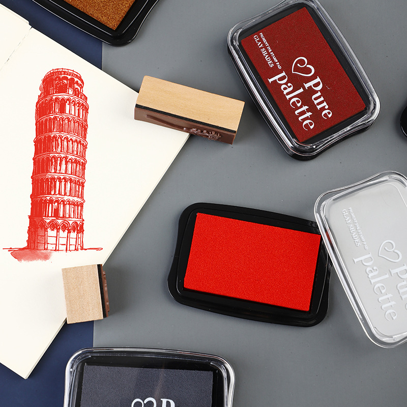 12 Colors Large Size Vintage I - Self Inking Stamp review and price