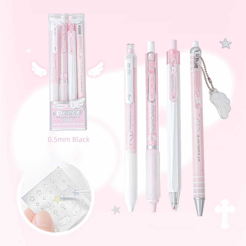 New High Quality 4Pcs/Set 0.5m - Gel Ink Pen Set review and price