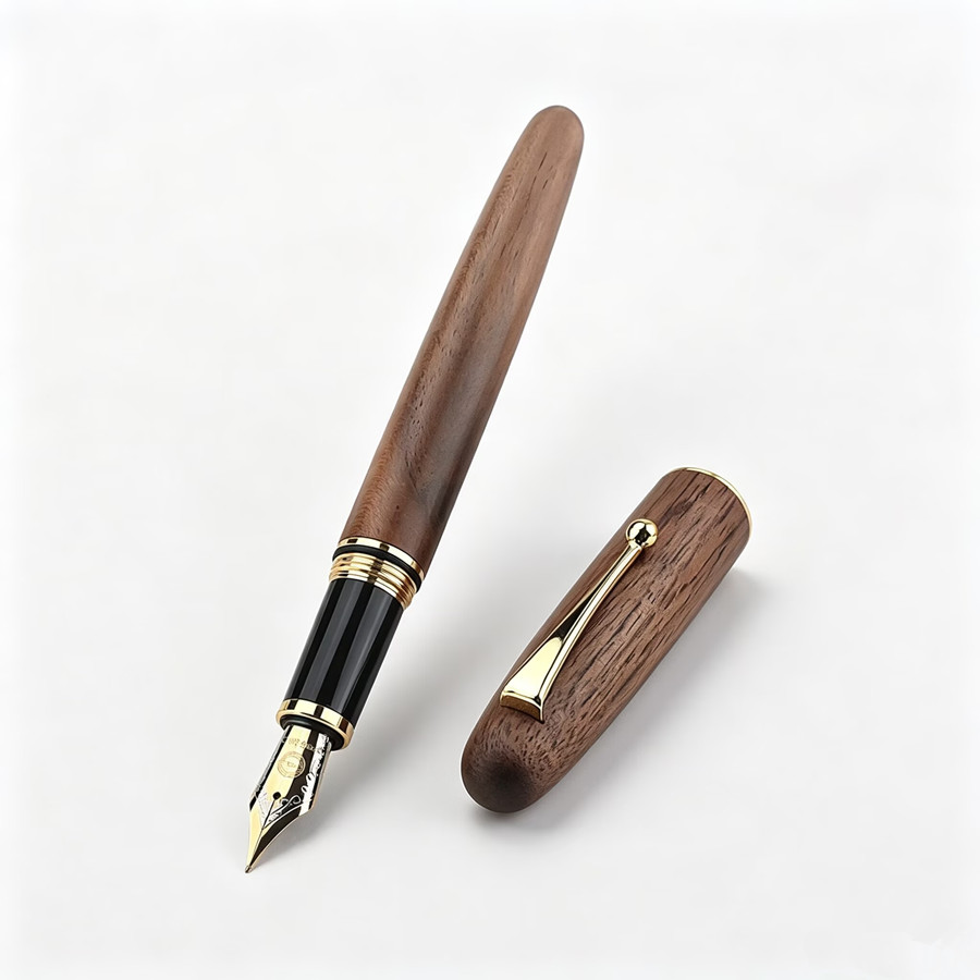 Wooden Fountain Pen F 2 Colors - Stationery Supply Business review and price
