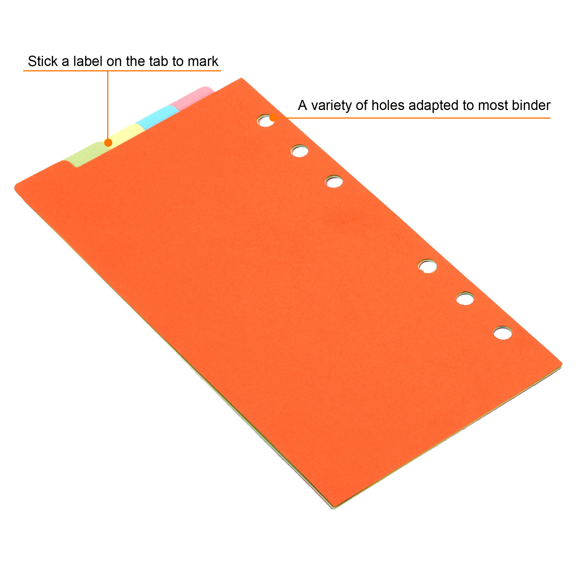 A6 Binder Index Dividers 4 Set - Index Tab Divider review and price
