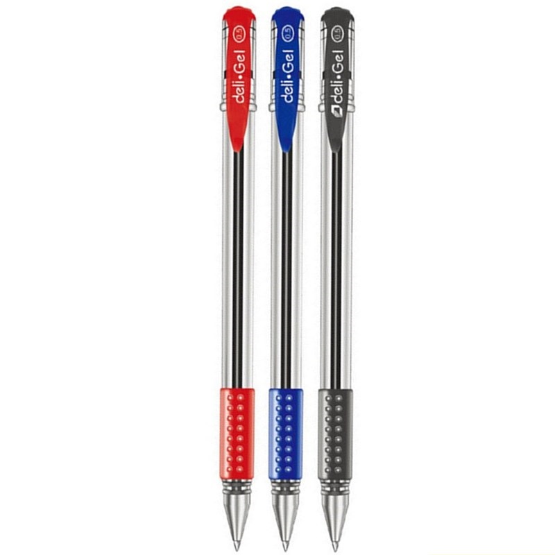 Deli 0.5mm Black Red Blue Ink  - Stationery Office And School Supply Stores review and price